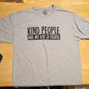 Kind People Are My Kind Of People Gray T-Shirt